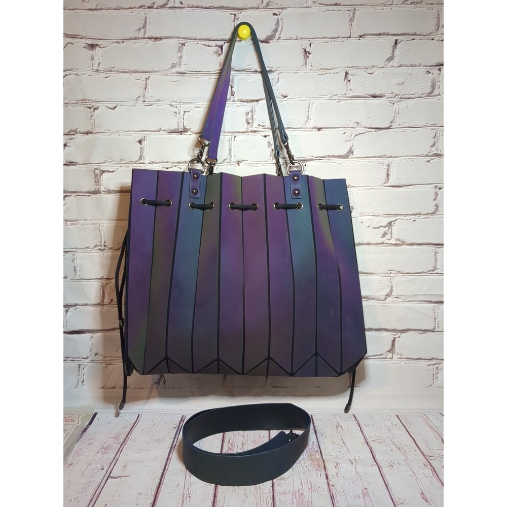 Amerileather Anton Luminous Geometric Shoulder Bag